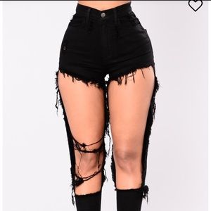 Fashion Nova Distressed Jeans